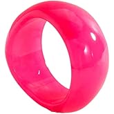 Caiyao Colorful Chunky Acrylic Resin Bangle Bracelets Vintage Irregular Geometric Oval Plastic Wristbands Bracelet Wide Tortoiseshell Acetate Plate Cuff Bangles for Women Jewelry Gifts