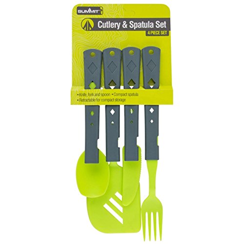 PMS SUMMIT 4PC CUTLERY SPATULA SET. 2 COLOURS