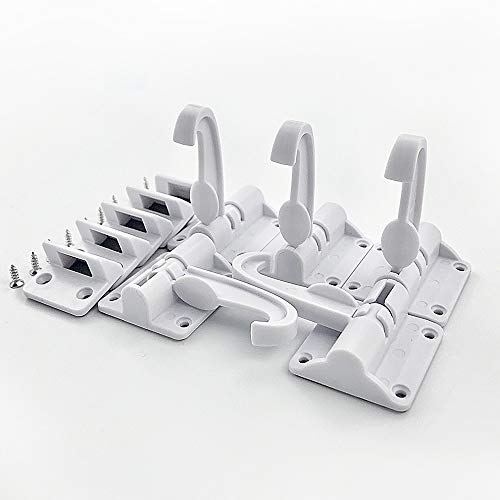 5-Pack-Newest-Kitchen-Cabinet-Locks-Child-Safety-Baby-Proofing-Cabinets-Latches-and-Drawers-UPGRADED-3M-Adhesives-Installation-without-Drilling-Screws-No-Key-White