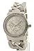Akribos XXIV Women's AK558SS Quartz Multi-Function Crystal Accented Twist Chain Watch
