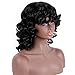 Headband Wigs Human Hair For Black Women Kinky Curly Wigs Glueless Human Hair Short Curly Headband Wigs (24 Inch, Headband Curly Wigs)