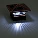GreenLighting (4 Pack) Siena Solar Post Cap Deck Light for 4x4 Nominal Wood or 4X4 & 5x5 PVC, Vinyl Posts (Bronze)