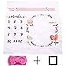 NinkyNonk Monthly Baby Milestone Blanket Newborn Photo Props Backdrop Baby's Age Blanket for Newborn Boys Girls - Baby Shower Gift (Floral B)