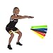 Resistance Loop Bands Set of 5, Exercise Bands for Working Out and Physical Therapy, with Carrying Bag
