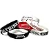 RareFinds Multiple Fashion Hype Brands Stretch Durable Debossed Silicone Sport Wristbands Bundle Pack of 6