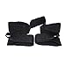 Meili Sexy Ankle and Wrist Cuff Restraint Velcro Straps Bondage Restraints (Blacke 1)