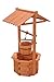 Sunjoy Garden Fir Wishing Well - Natural Color