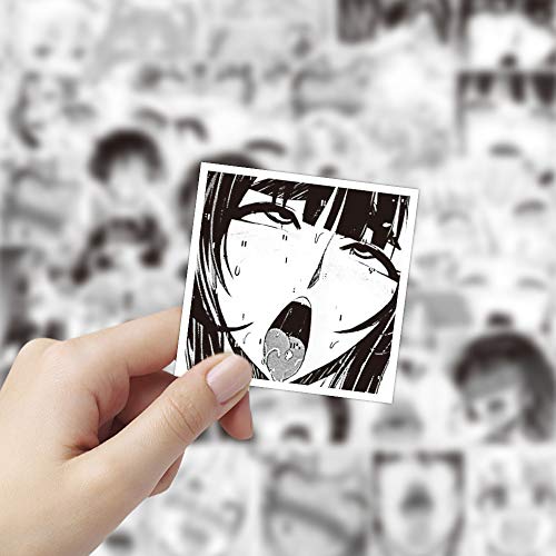 52Pcs Sexy Girl Hentai Waifu Stickers for Laptop Car Bike Helmet Phone Guitar Skateboard Anime Lady&Loli Bunny Girl Stickers Vinyl Stickers Waterproof Aesthetic Sticker Pack Decals for Adults Teens - Image 4