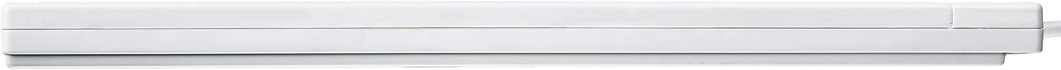 Masterplug Six Socket Rewireable Trailing Socket with Power Indicator and Individual Switches, without Plug and Cable, White - Image 4