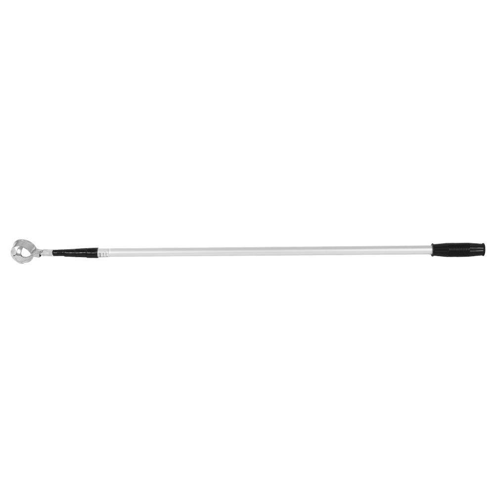 Tbest Telescopic Ball Retriever, Portable Telescopic Ball Pick Up Steel Saver Shaft Tool(5 Sections)