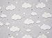 Pack N Play Playard Sheet 100% Premium Cotton Flannel,Super Soft, Fits Perfectly Any Standard Playard Mattress up to 3 Thick, Clouds