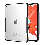 TiMOVO Cover Compatible for iPad Pro 11 Inch 2018 Case [Supports Apple Pencil Pair/Charging] Ultra Slim Shock Absorbant Flexible TPU Air-Pillow Edge Protective Clear Case Fit iPad Pro 11