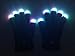 Multiple Function Light Up Red, Green, Blue LED Gloves