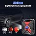 TINMIU Portable Air Compressor Pump - DC 12V Auto Tire Inflator with LED Light - Digital Air Pump for Car - Truck - Bicycle - Balls Toys and Other
