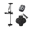 Aquos-Haswing-CaymanB-Bow-Mount-Electric-Trolling-Motor-12V-55-Lbs-Thrust-with-Wired-Foot-Control–black