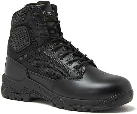 Magnum Stealth Force 8.0 sz 10 black Safety Boots police‎ Uniform Composite Toe Amazon.com: MAGNUM Stealth Force 8 Inch Waterproof Tactical  main image 4