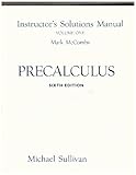 By Mark McCombs Precalculus Instructor's Solutions Manual (Volume 1) (3rd) [Paperback]