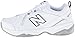 New Balance Women's WX608v4 Training Shoe, White/Navy, 8 B US