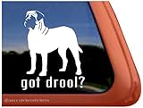Got Drool? English Mastiff Vinyl Window Dog Decal Sticker