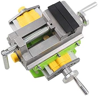 MEIGUONGJU Cross Slide vice Vise Compound Table Work Bench vice Aluminum Alloy Aluminum Alloy Body for milling Drilling
