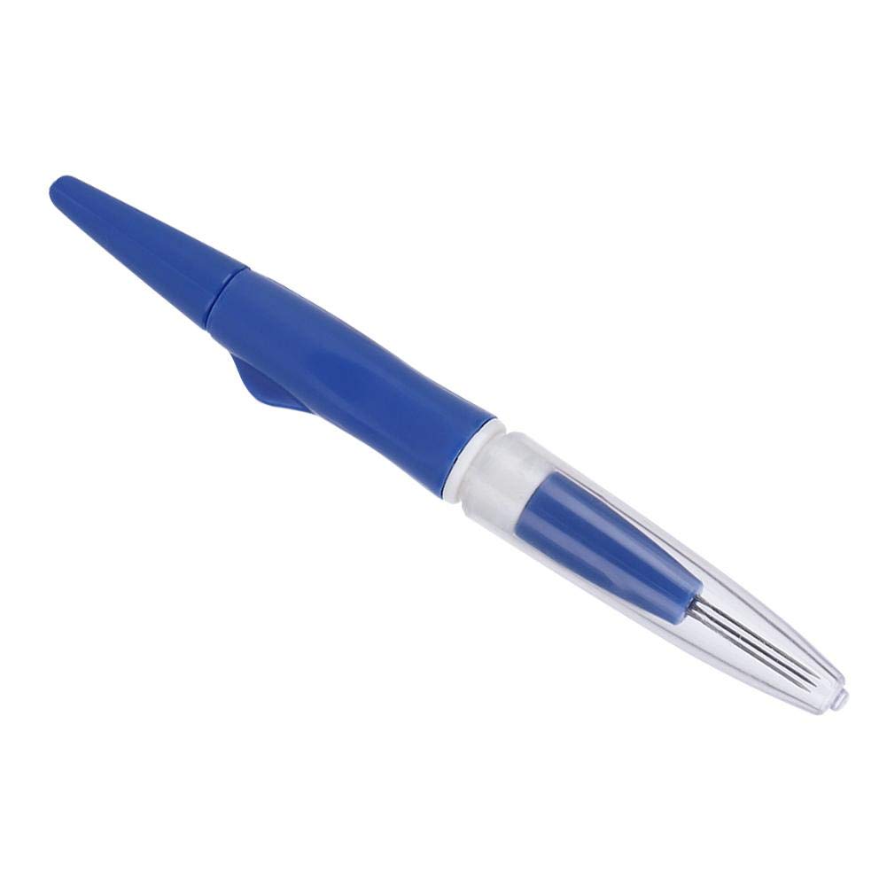 Needles Felting Pen, Felting Needle Pen, DIY Craft Making Tool 3 Felting Needle Pen Felting Needle, Portable Felting Needle Pen for make wool felt toys home DIY for Diy Craft Work(blue)