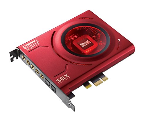 Creative Sound Blaster Zx PCIe Gaming Sound Card with High Performance Headphone Amp and Desktop Audio Control Module (Certified Refurbished)