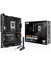 ASUS TUF Gaming Z690-Plus WiFi LGA 1700(Intel12th Gen) ATX Gaming Motherboard(PCIe 5.0,DDR5,4xNVMe SSD,14+2 Power Stages,WiFi 6,2.5Gb LAN,Front USB 3.2 Gen 2 Type-C Ports,Thunderbolt 4)