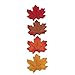 Sun Goodtimes Package of Approximately 200 Assorted Rich Fall Colored Silk Maple Leaves for Weddings, Events and Decorating