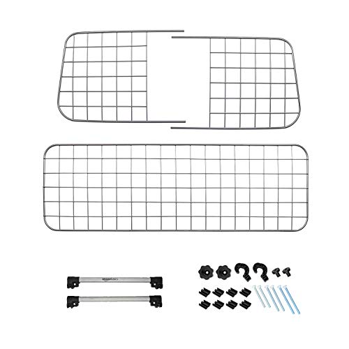Amazon Basics Adjustable Dog Car Barrier 12Inch, Silver Pricepulse