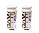 2 Pack - Skinny & Co. Oil Pulling Peppermint Coconut Oil (8.5 Fl. Oz)