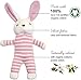 Dordor & Gorgor Organic Plush Toy, Dye Free Natural Hue, Elephant, Bunny Doll (Bunny)
