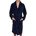 Regency New York Luxurious Men's & Womens Hooded Robe & Shawl Collar Soft Fleece Bathrobe Spa Robe