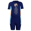 Echinodon Zwempak voor jongens, uv-bescherming, UPF 50+ korte mouwen, badpak voor baby’s, kinderen, wetsuit