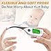 Thermometer for Fever, Fast Reading Waterproof Digital Oral Thermometer with Fever Indicator, Best Accurate LCD Rectal Armpit Thermometer for Baby Kids and Adults
