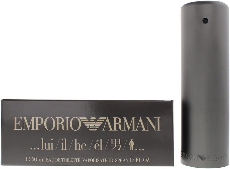 Emporio Armani He Eau de Toilette for Men 50 ml White Bottle