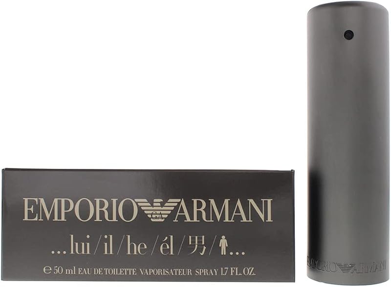 Emporio Armani He Eau de Toilette for Men 50 ml White Bottle