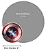 Dynamic Discs Marvel Avengers DyeMax 4 Inch Mini Fuzion Judge Disc Golf Mini Marker Disc - Captain America Shield