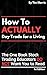 How to Actually Day Trade for a Living: The One Book Stock Trading Educators Do Not Want You to Read by Tim Morris