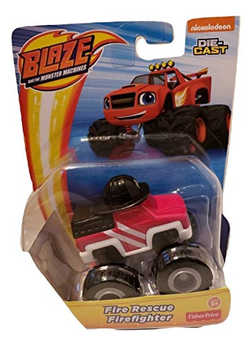 Blaze Fisher-Price Nickelodeon The Monster Machines Fire Rescue Firefighter Die-Cast Vehicle