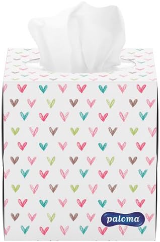 Paloma Cosmetic Tissue Box 3ply Pack of 60, White