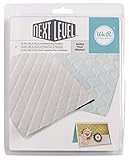 American Crafts 2 Piece We R Memory Keepers Next Level Embossing Folders Quilted