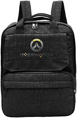 Willcallyou Casual Style Backpack School Bag Travel Daypack--Games Overwatch Logo