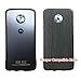 Moto Z4 Case,Aluminum Bumper Frame Cover Compatible with Moto Mods Moto Hasselblad True Zoom Camera 5g Mod Power Pack Battery Moto Style Shell Wireless Charger Slim Fit Motorola Moto Z4(Black)