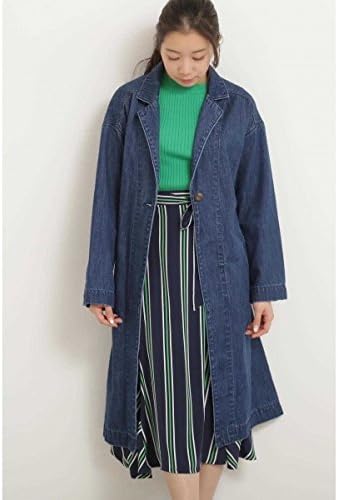 Amazon フリーズマート Free S Mart デニムガウンコート ミディアムインディゴ1 Fr コート ジャケット 通販