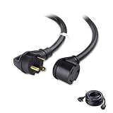 Cable Matters 3 Prong 30 AMP RV Extension Cord (30 AMP RV Cord, RV 30 AMP Extension Cord) - 25 Feet (NEMA TT-30P to TT-30R)