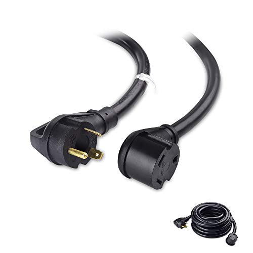Cable Matters 3 Prong 30 AMP RV Extension Cord (30 AMP RV Cord, RV 30 AMP Extension Cord) - 25 Feet (NEMA TT-30P to TT-30R)