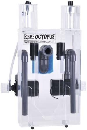 Coral Vue Technology AC20209 Octopus Dual Hang On Back Skimmer for Aquarium Filter, 135-Gallon