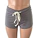 OVERMAL Women 2 Piece Set Sleeveless Split Casual Short Pants Casual Outfit Sportswear (L, Gray)