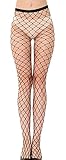 L&ZZ Women's Sexy High Waist Tight Net Pantyhose Stockings One Size Black