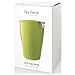 Tea Forte Kati Cup Ceramic Tea Infuser Cup with Infuser Basket and Lid for Steeping, Pistachio